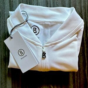 😎🎾 ⛳️Bogner Sleeveless Zip Polo, Size 8/Medium